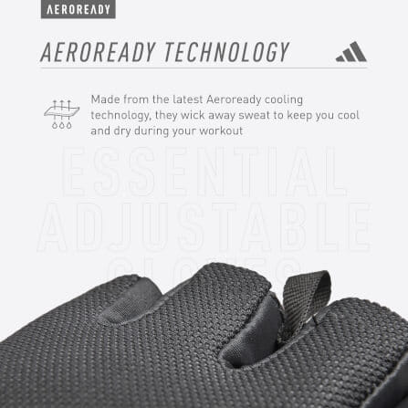 ถุงมือ Essential Adjustable ADIDAS ADGB-12413-NL สีแดง ไซส์S_8